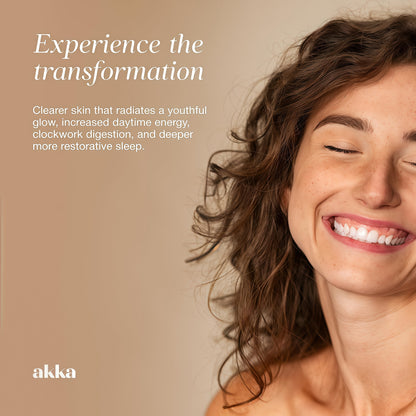 AKKA Akkermansia Probiotic, Liver Cleanse, Detox & Repair, Non-GMO, 60 Caps | Liver health support for energy, digestion & metabolism with akkermansia muciniphila. Gluten-free.